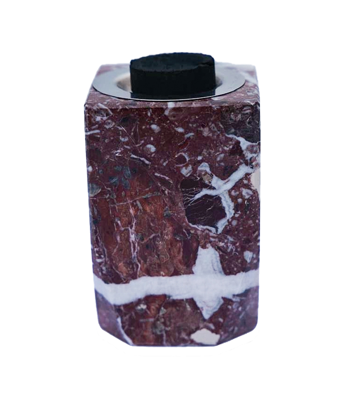Onyx Cubical Carbon Holder - 10x6.5cm